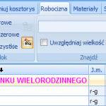 Zakładka robocizna